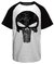 Camiseta masculina Raglan Justiceiro