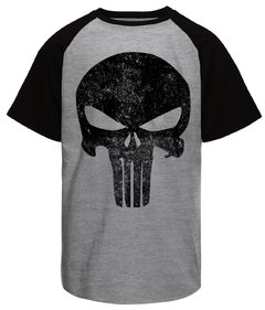 Camiseta masculina Raglan Justiceiro - comprar online