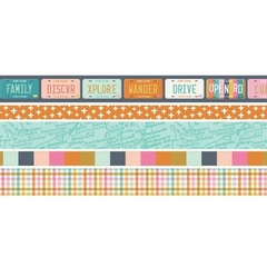 Simple Stories Let's Go! Washi Tape 5/Pkg