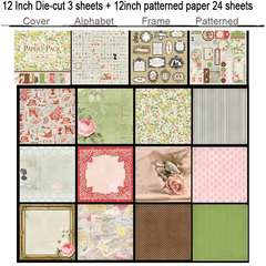 Pad Papel scrapbooking 30x30 Serie A en internet