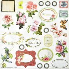 Pad Papel scrapbooking 30x30 Serie B