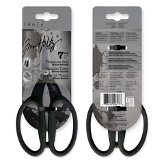 Tim Holtz No Stick Titanium Micro Serrated Scissors