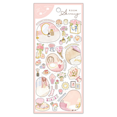 Plancha Stickers PET Room Arrangement  
