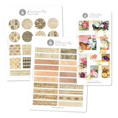 Set de Stickers Casa Washi x 3 planchas