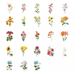Imagen de Stickers Cajita Blooming Flowers(7163)