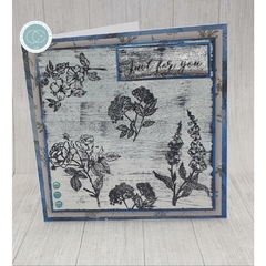 Craft Consortium A5 Clear Stamps Belle Fleur