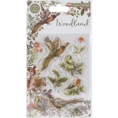 Craft Consortium A5 Clear Stamps  Birds, Woodland 