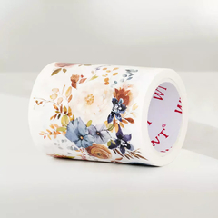 Dusty Blue & Cinnamon Wide Washi Tape Pet