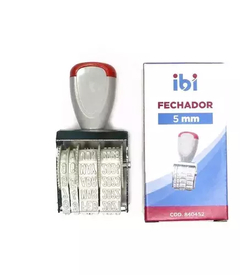 Sello fechador 5 mm