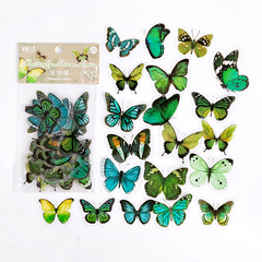 Pack de 40 Butterfly Nature Series PET Stickers - comprar online