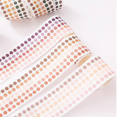 Washi stickers DOTS 60 mm x 3 m - tienda online