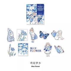 Pack 20 Stickers Pet Blue Series - comprar online