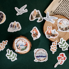 Stickers Cajita Forest Whispers