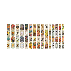 Pack de 30 stickers de papel Tickets Years Corridor Collection - tienda online