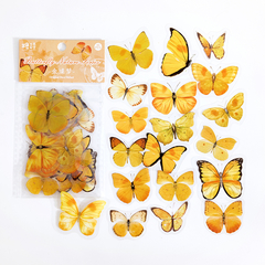 Pack de 40 Butterfly Nature Series PET Stickers - tienda online