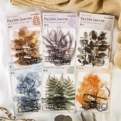 Pack de 20 stickers Pet Fallen Leaves