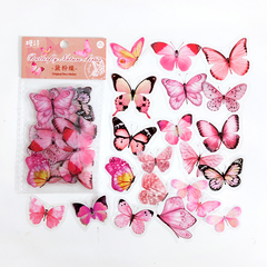 Pack de 40 Butterfly Nature Series PET Stickers en internet
