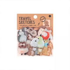 Stickers PET Travel Sketches - tienda online
