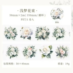 Washi Pet Collection Flower Sea 50mm x 2m en internet