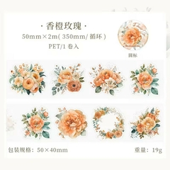 Washi Pet Collection Flower Sea 50mm x 2m - comprar online