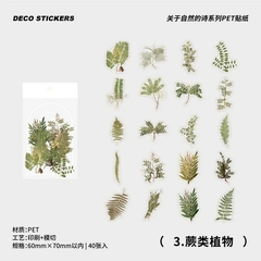 Pack de 40 stickers Poems for Nature - tienda online