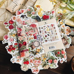 Set de 30 stickers Vintage Paradise series Panalisa Serie A