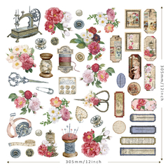 Panalisacraft – Autocollant De Transfert Vintage, Scrapbooking