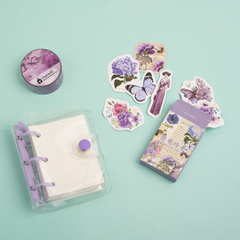 Set papeleria journaling Purple Degrade - comprar online