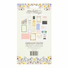 Crate paper embellishment Moonlight magic stationery pack gold foil