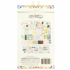 Crate paper embellishment Moonlight magic paperie pack