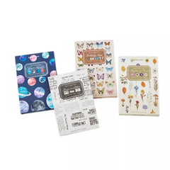 Pack 16 planchas sticker washi+PET Have a good trip Mo card