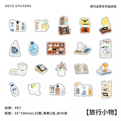 Stickers PET Travel Sketches - comprar online