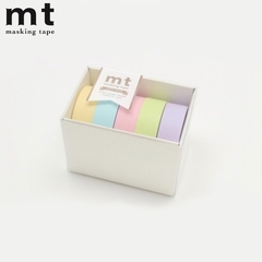 Washi tape set MT Basic x 5 Pastel