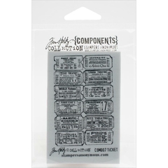 Tim Holtz Cling Stamp 2.5"X3.5"