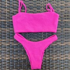 Canelado Pink - Asa delta e top faixa - comprar online