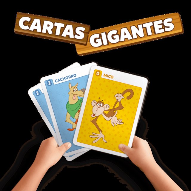 Jogo Mico Cartas Gigantes - Ludopia