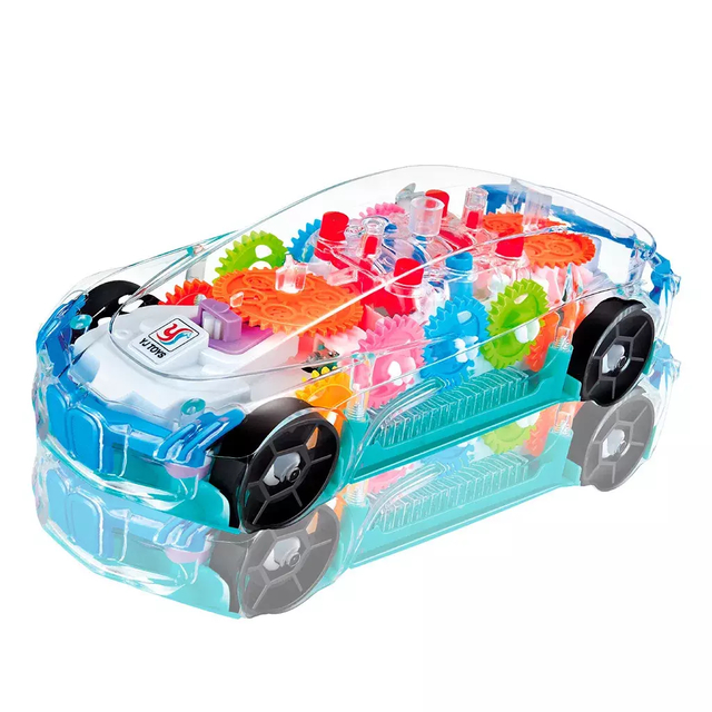 Techblaze conceito transparente de brinquedo de carro de corrida