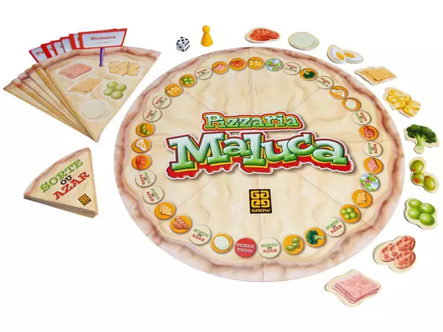 JOGO - PIZZARIA MALUCA - GROW - Escolar Uniformes