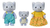 FAMILIA DOS ELEFANTES - SYLVANIAN FAMILIES - comprar online