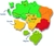 MAPA DO BRASIL - 3D - PLÁSTICO - ELKA - Escolar Uniformes