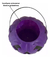 ACESSÓRIO HALLOWEEN - CESTINHA ABOBORA PLASTICO - 26CM- ROXO - comprar online