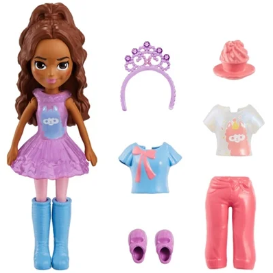 Polly Pocket Pack Quiosque de Moda e Lanchinhos - Mattel - A sua