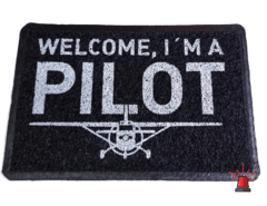 Alfombra Welcome I´m a pilot