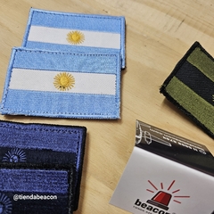 Imagen de gorra con abrojo + pack de 3 parches ARGENTINA