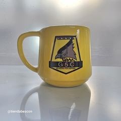 Taza ceramica amarilla - tienda online