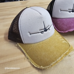 gorras avion trucker gastadas - comprar online