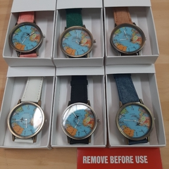 reloj con avion en segundero - tienda online