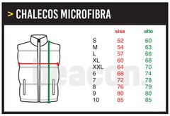 Chaleco de microfibra bordado - TiendaBeacon