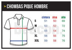 Chombas de pique bordadas - comprar online