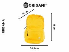 Mochila Origami Urbana 20 Litros Yellow - tienda online